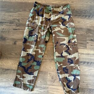 Men's BDU Camouflage Cargo Pants